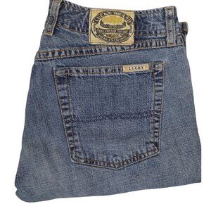 Vintage 90's Women's Lucky Brand Dungarees Relaxed Jeans 31x33 Xtra Long READ